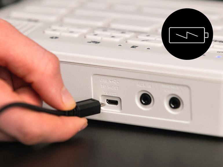 FGDP-30 - Descrição - Bateria para tocar com os dedos - Baterias