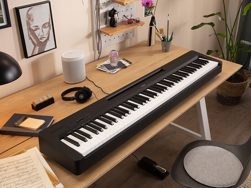P-145BT - Descrição - Série P - Produtos - Pianos - Yamaha - Brasil