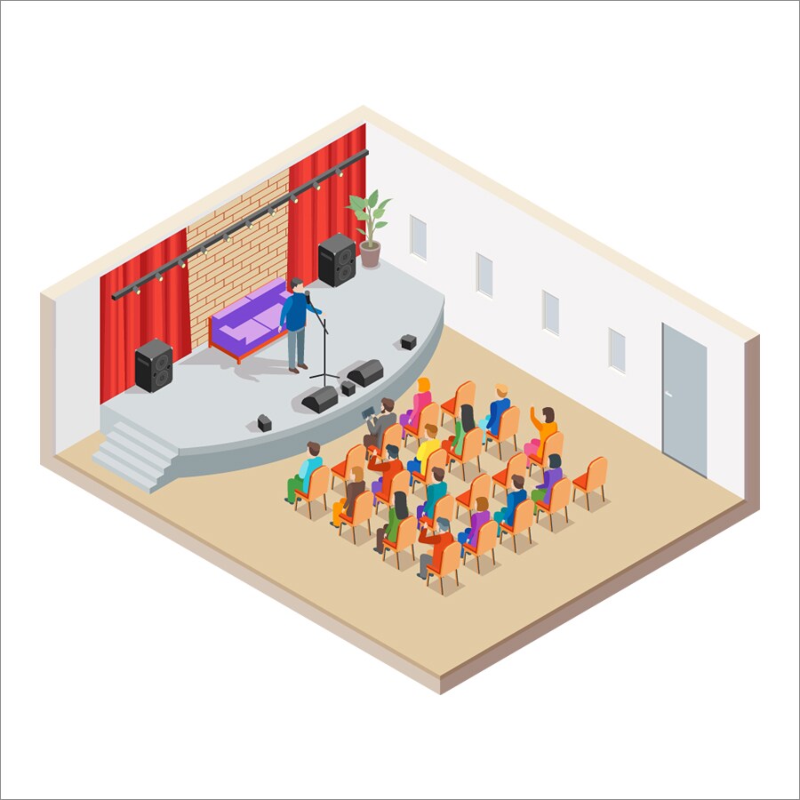 Som instalado (Pequeno Porte)