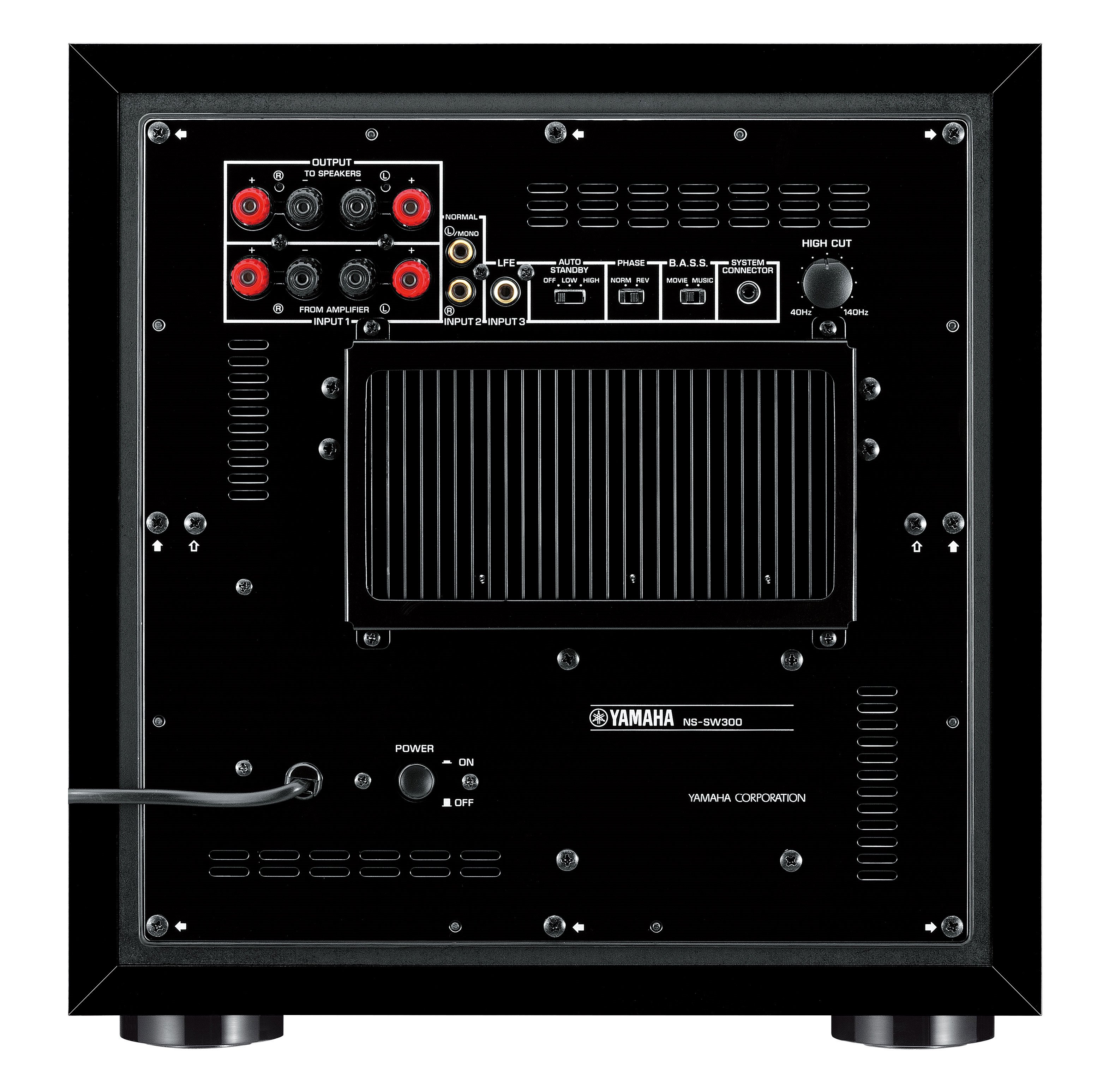 Amazon.co.jp: ヤマハ サブウーファー(1台) NS-SW300(B