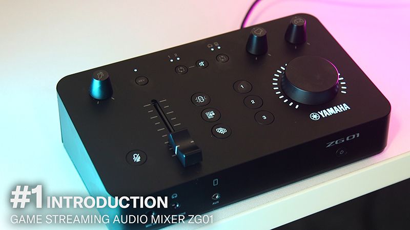 DTM・DAW YAMAHA ZG01 ZG01 - Descrição - Série ZG - Streaming ao vivo/ Gaming