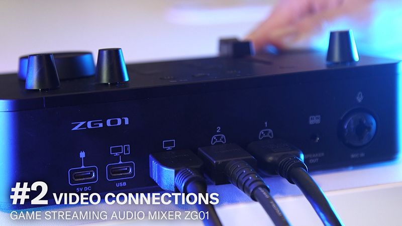 ZG01 - Videos - Série ZG - Streaming ao vivo/ Gaming - Áudio