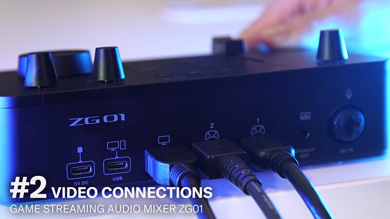 ZG01 - Videos - Série ZG - Consoles de Mixagem - Produtos