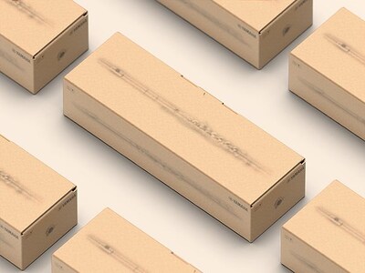 Embalagem para modelos de instrumentos de sopro para iniciantes