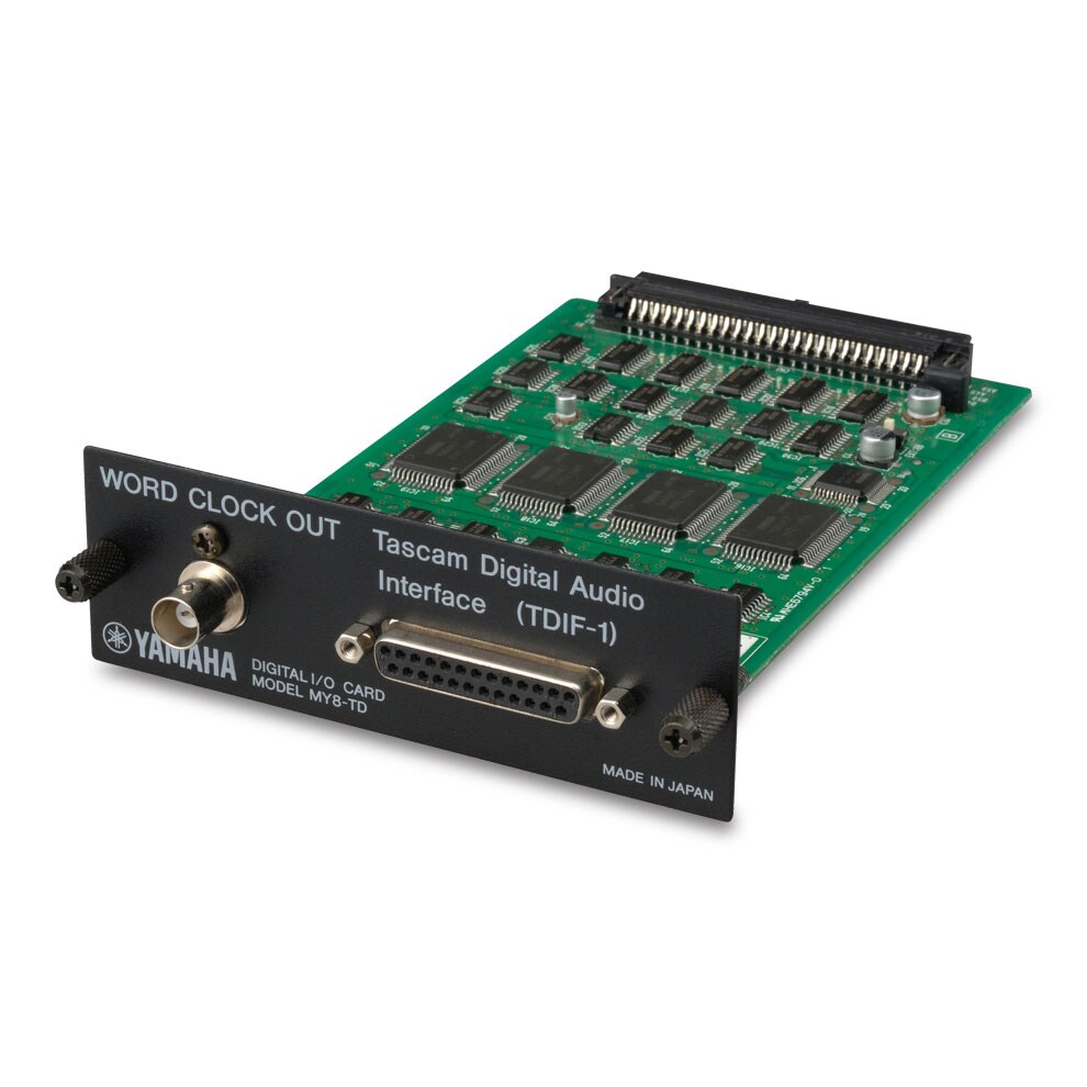 Digital Cards - Descrição - Interfaces - Produtos - Áudio - Yamaha