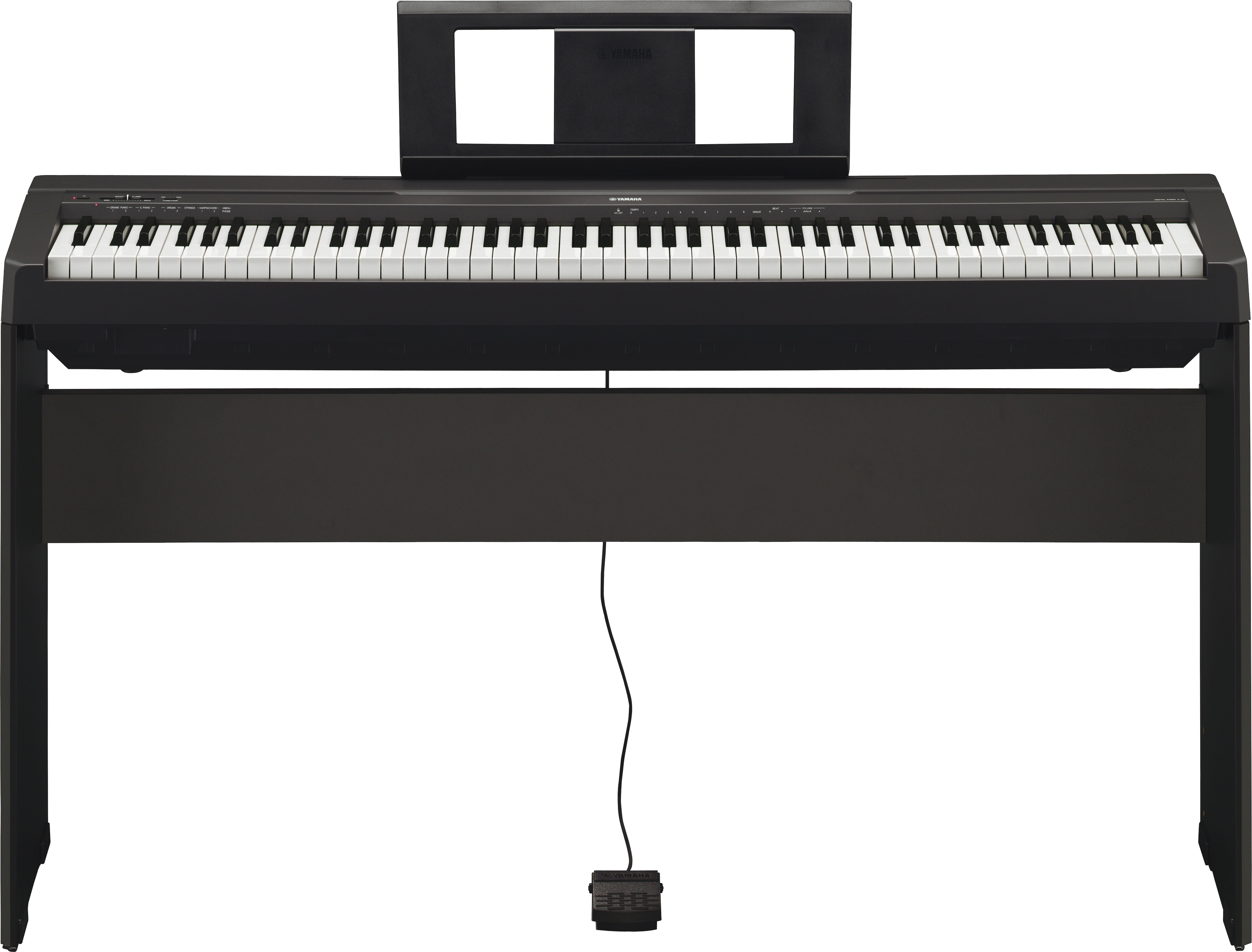 Piano Digital P 45 B Preto 88 Teclas com Fonte Bivolt Yamaha