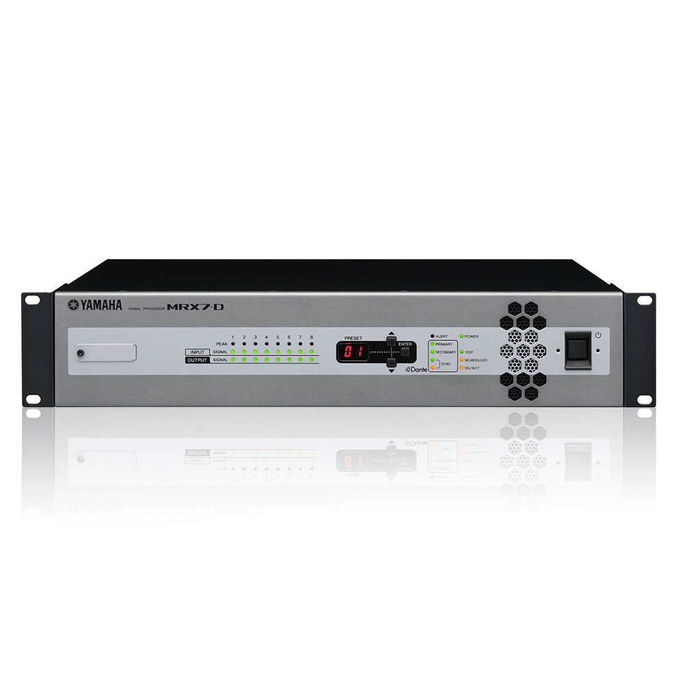 MRX7-D - Descrição - Processadores - Produtos - Áudio - Yamaha