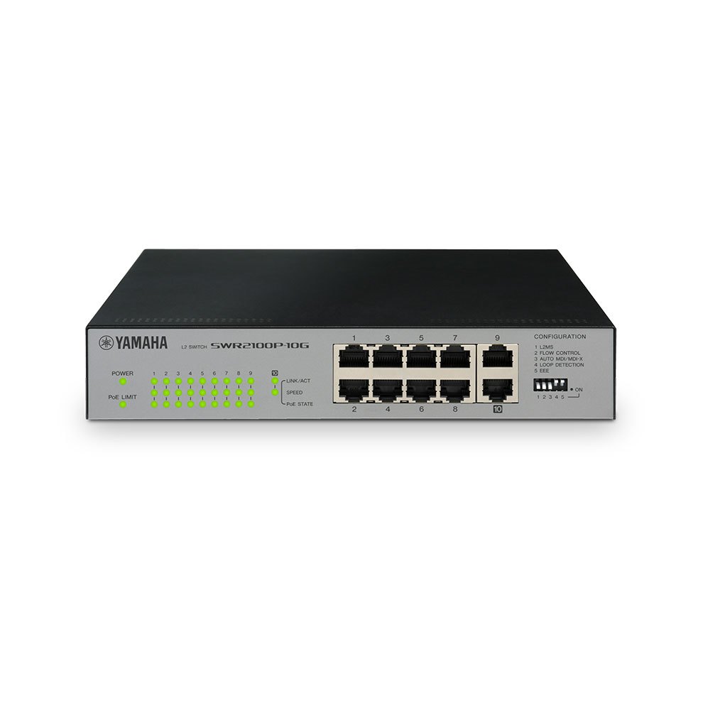 SWR2100P - Descrição - Network Switches - Áudio Profissional