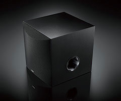 フロッグ　YAMAHA A-YSTII/ NS-SW050 NS-SW050 - Descrição - Sistemas de Caixas Acústicas - Produtos