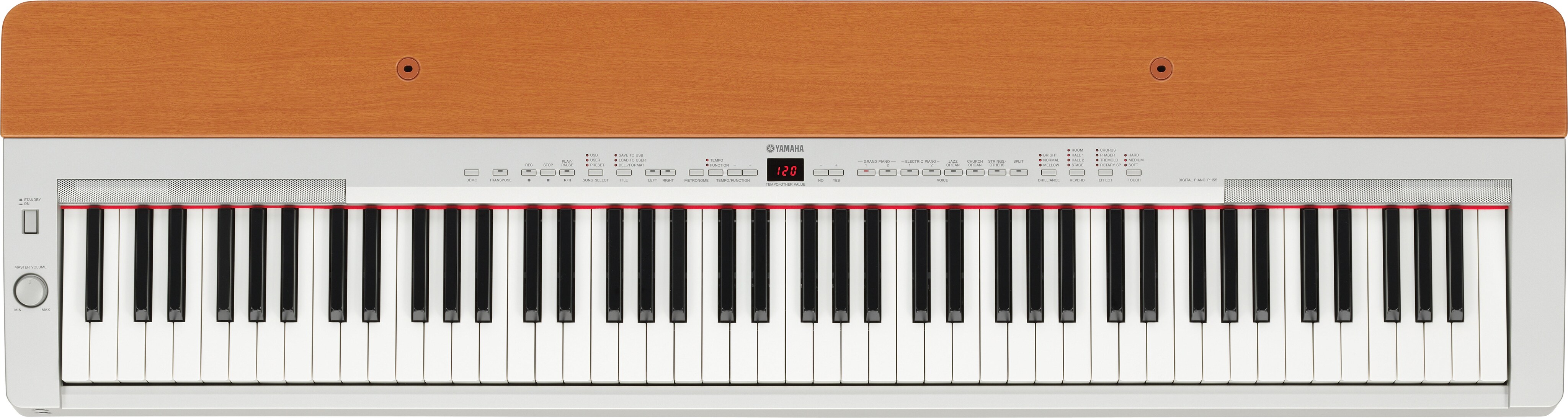 P-155 - Descrição - Série P - Produtos - Pianos - Yamaha - Brasil
