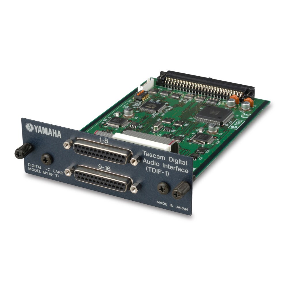 Digital Cards - Descrição - Interfaces - Produtos - Áudio - Yamaha