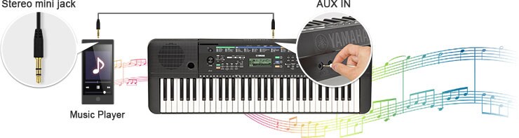 PSR-E253 - Descrição - Teclados Portáteis - Produtos - Teclados