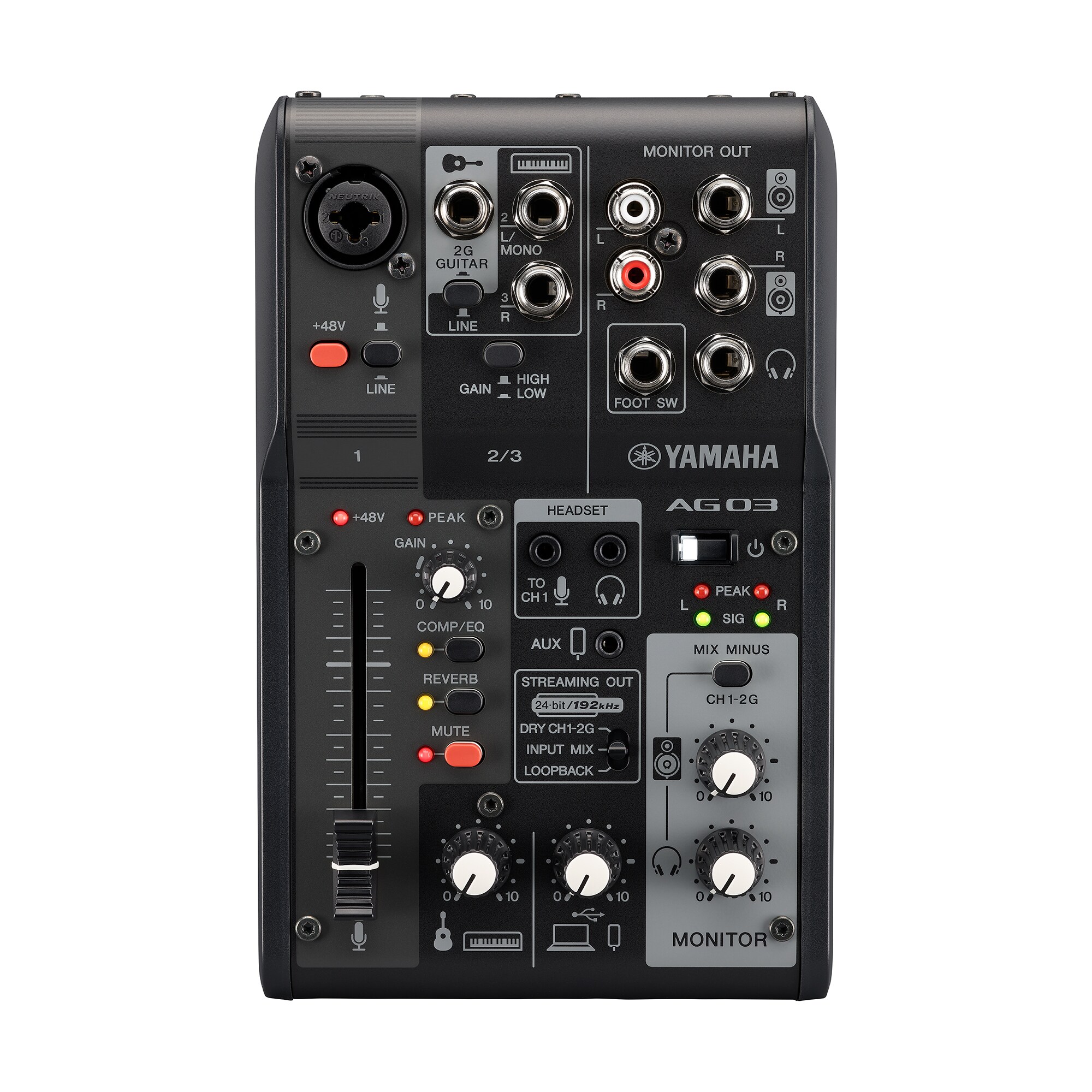 AG03MK2 - Descrição - Série AG - Consoles de Mixagem - Produtos