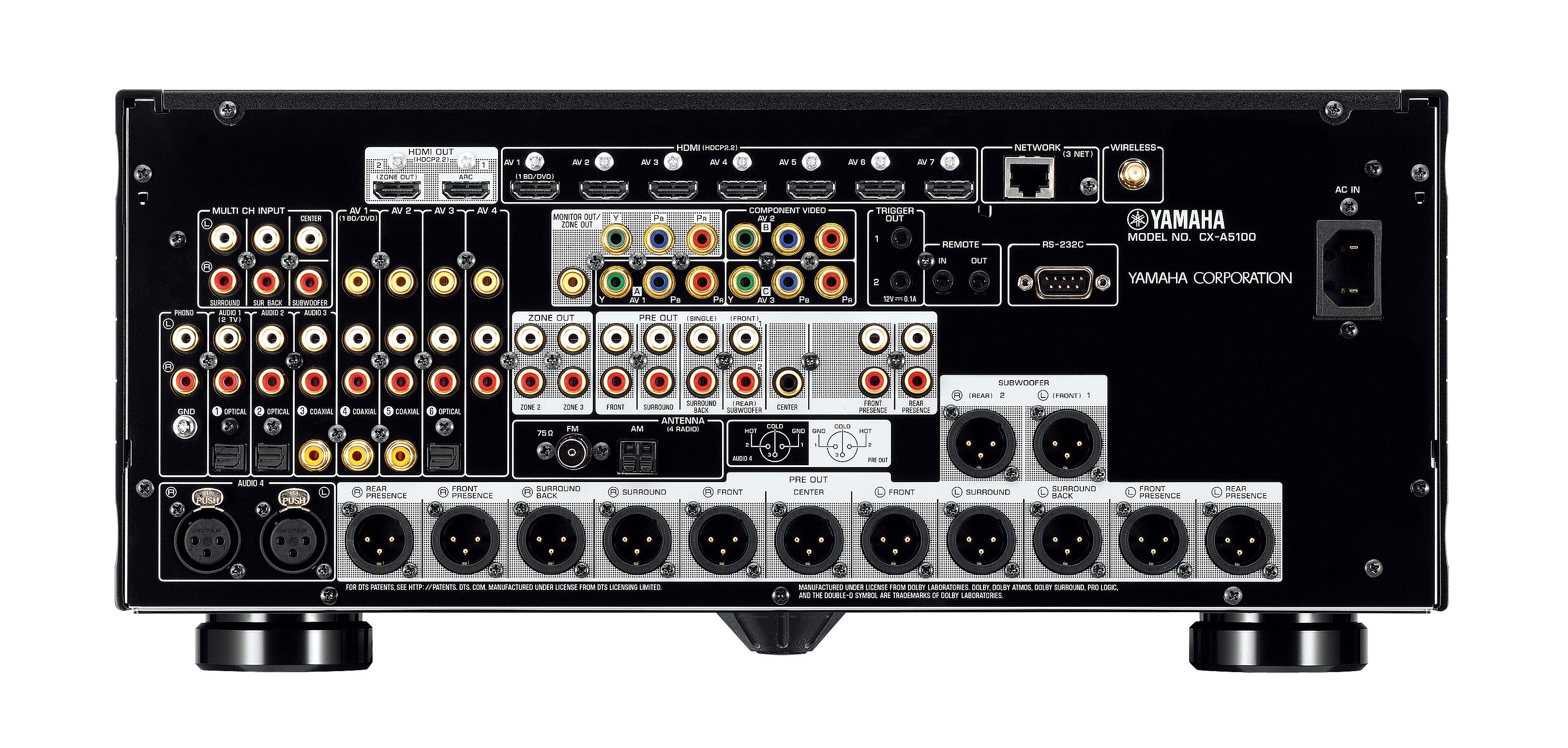 AVプリアンプ　CX-A5100 （チタン）YAMAHA ヤマハ | CX-A5100 - AVアンプ - 概要