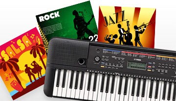 Yamaha PSR-E263 電子ピアノ 61鍵 Teclado musical Yamaha PSR Series PSR-E263 61 teclas preto