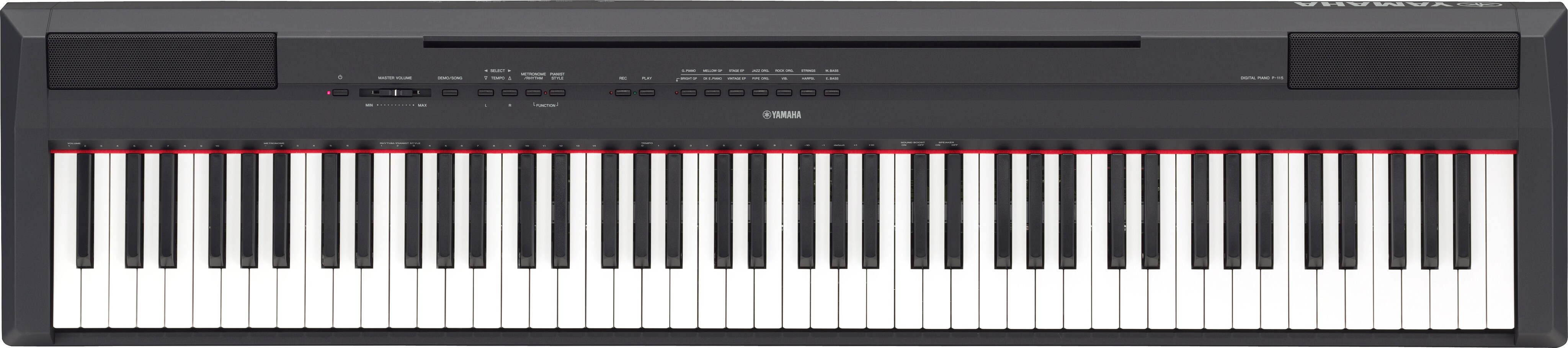 P-115 - Descrição - Série P - Produtos - Pianos - Yamaha - Brasil