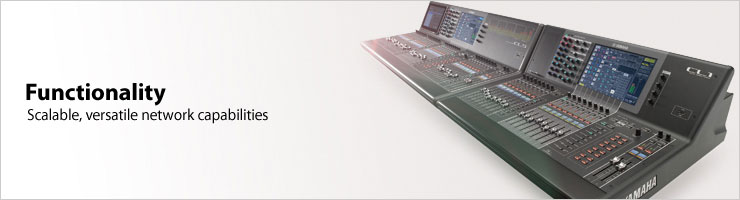 Série CL - Descrição - Mixers - Produtos - Áudio - Yamaha