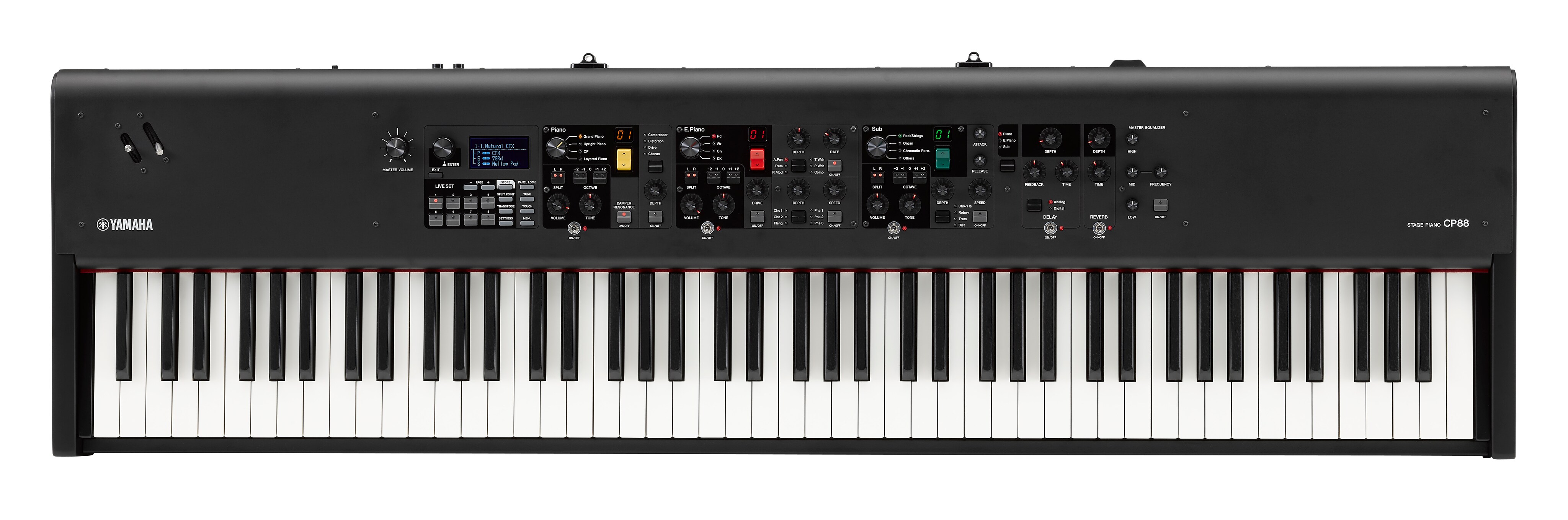 Série CP88/73 - Descrição - Stage Pianos - Produtos - Teclados