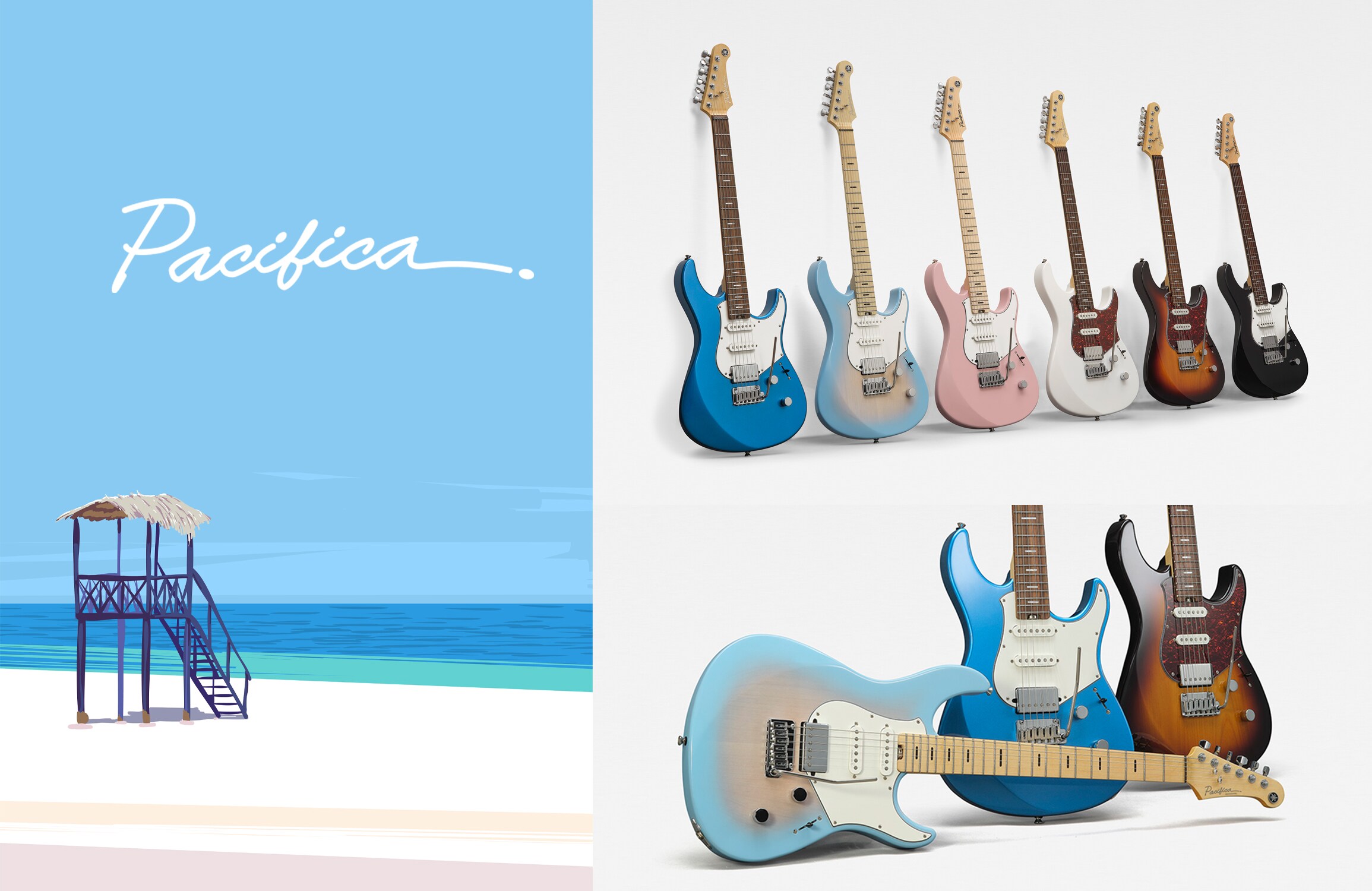 Pacifica - Linha de Produtos - Guitarras Elétricas - Produtos