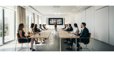 Imagem de cenário corporativo