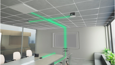 Ilustração mostrando dispositivos ADECIA conectados via rede.