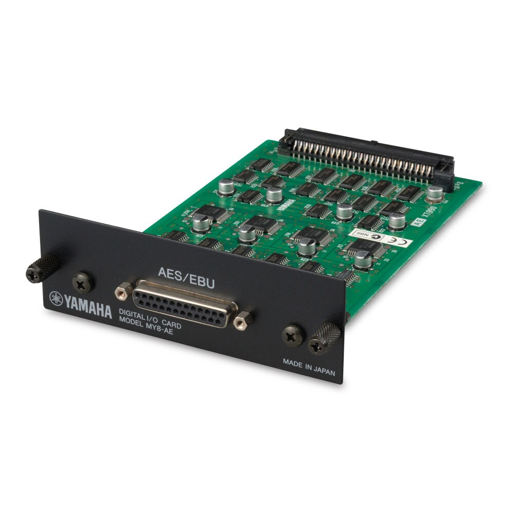 Digital Cards - Descrição - Interfaces - Produtos - Áudio - Yamaha
