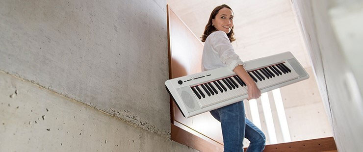 NP-12 - Características - Teclados Portáteis - Produtos - Teclados