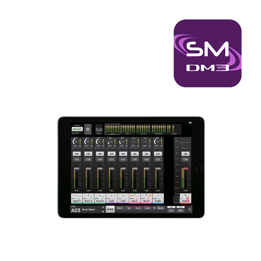 Série DM3 - Suporte - Consoles de Mixagem - Produtos - Sistema de