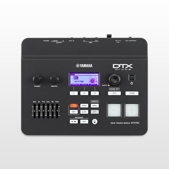 YAMAHA　DTX700(DYX760K) DTX700 - Especificações - Módulos de trigger para bateria