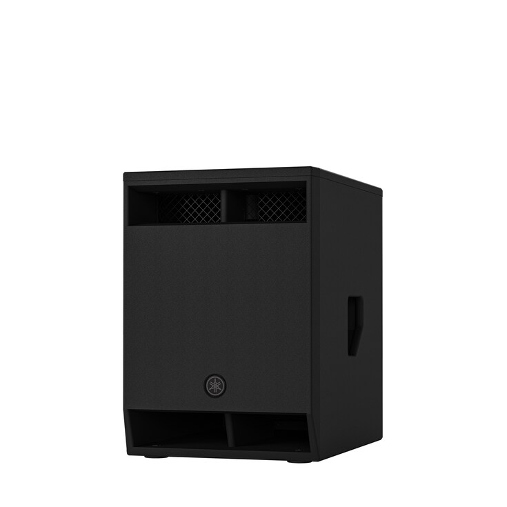 Subwoofer amplificado Yamaha DXS12 mk3 esquerda