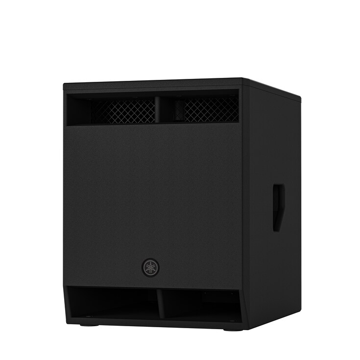 Subwoofer amplificado Yamaha DXS15 mk3 esquerda