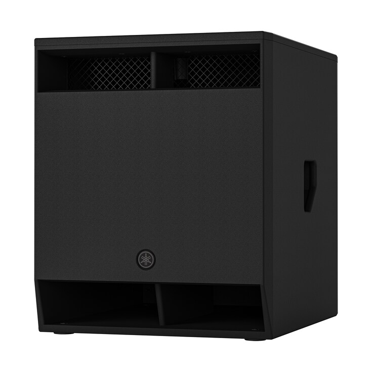 Subwoofer amplificado Yamaha DXS18 mk3 esquerda