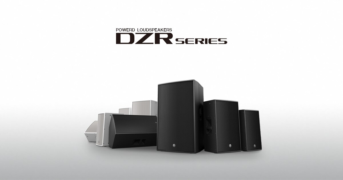 Série DZR - Especificações - CAIXAS ACÚSTICAS - Produtos - Sistema