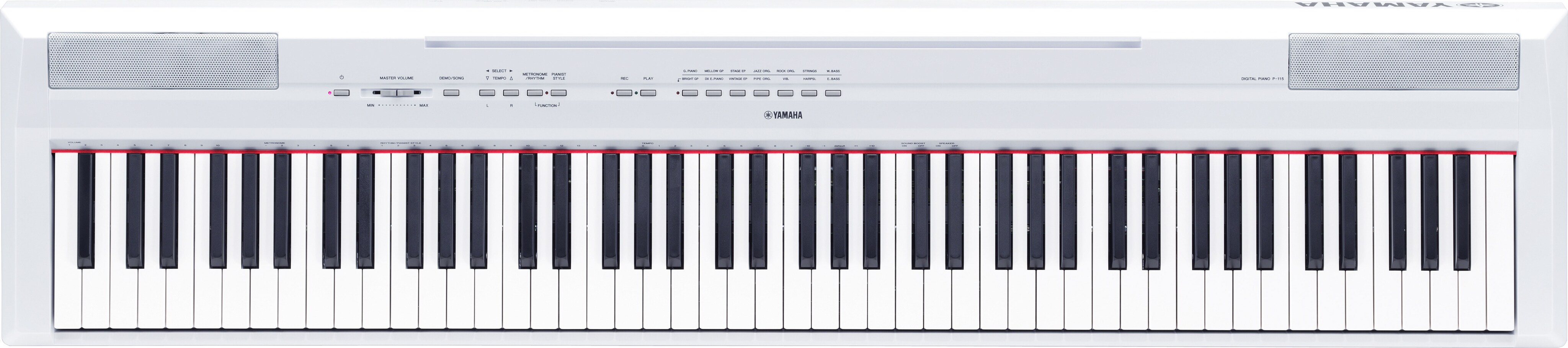 P-115 - Descrição - Série P - Produtos - Pianos - Yamaha - Brasil