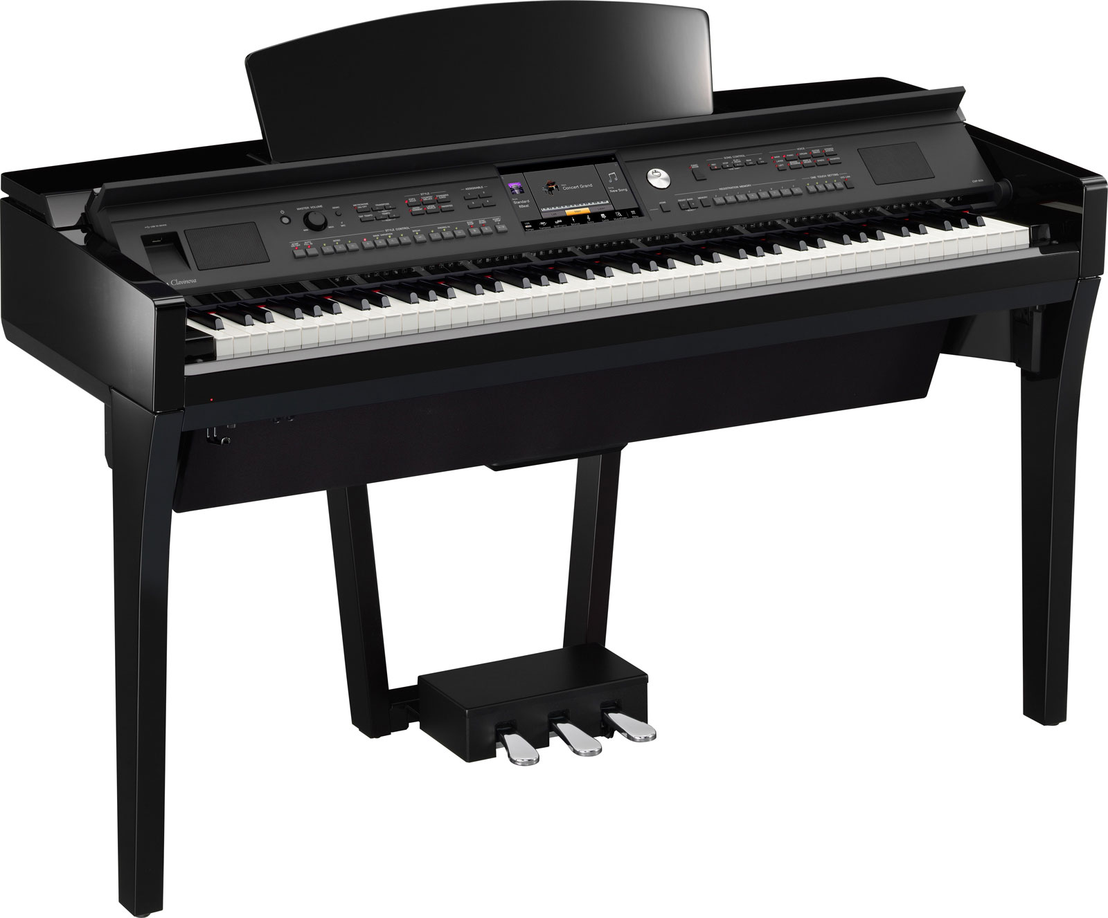 CVP-609 - Descrição - Clavinova - Produtos - Pianos - Yamaha - Brasil
