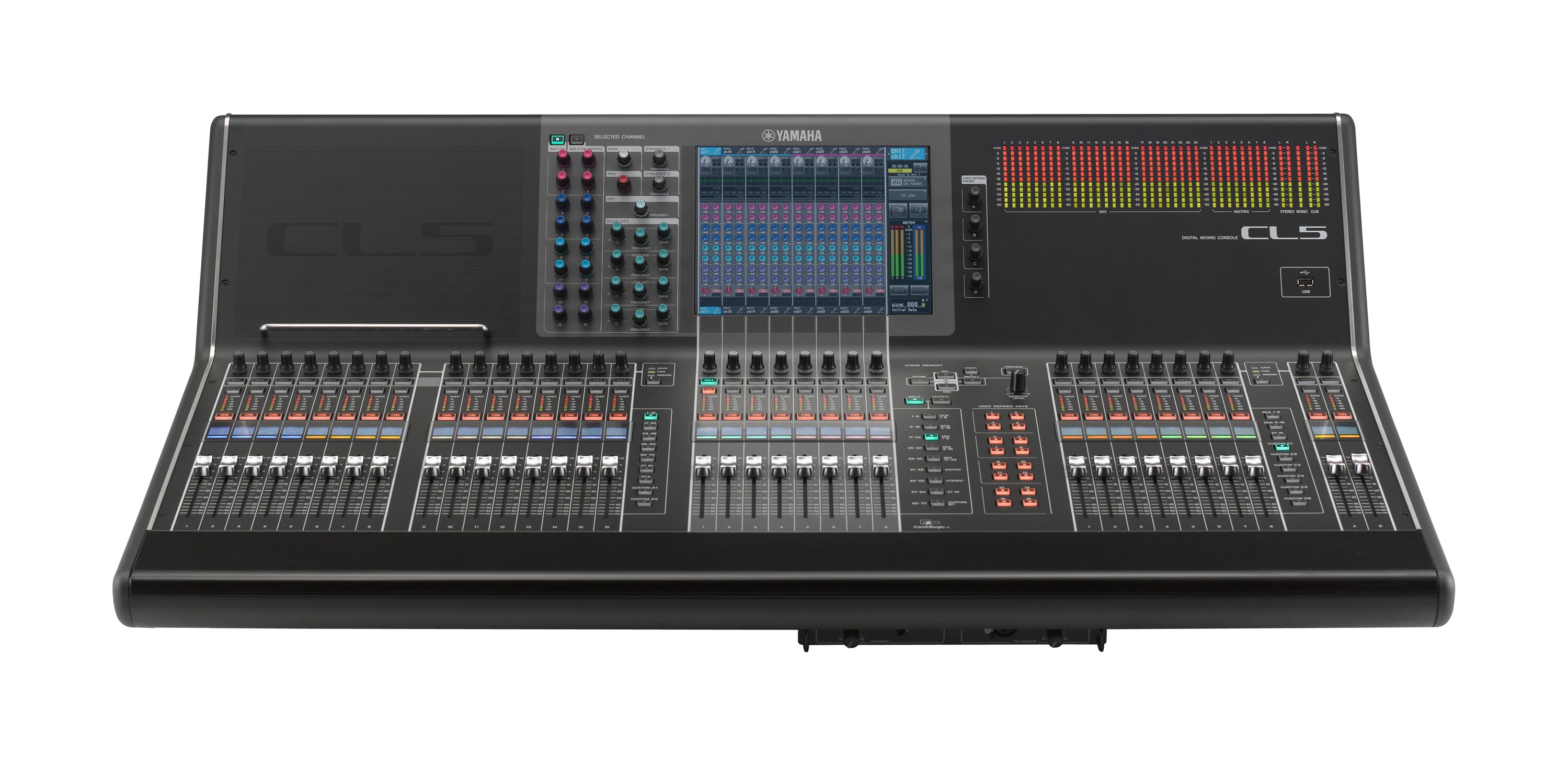 Série CL - Descrição - Mixers - Produtos - Áudio - Yamaha