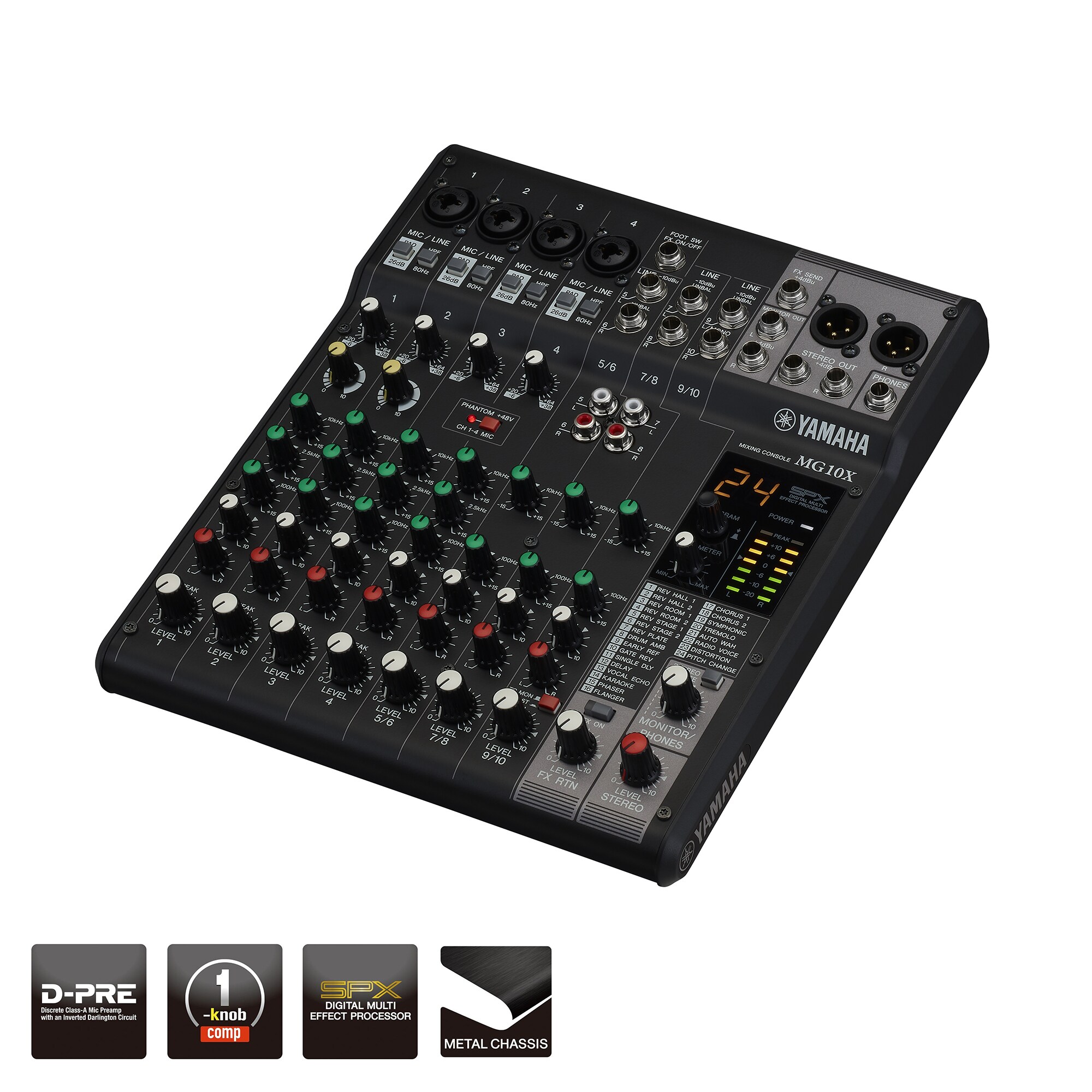 Série MG - Descrição - Mixers - Produtos - Áudio - Yamaha