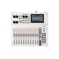 Console de mixagem digital de 18 canais com interface de vídeo Yamaha MGX12V W (Branco)