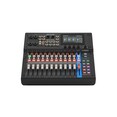 Console de mixagem digital de 18 canais com interface de vídeo Yamaha MGX12V B (Preto)