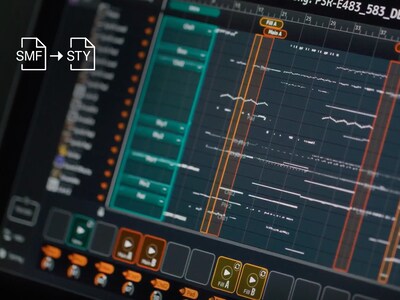 Imagem de recurso do App MIDI Song to Style do PSR-E483