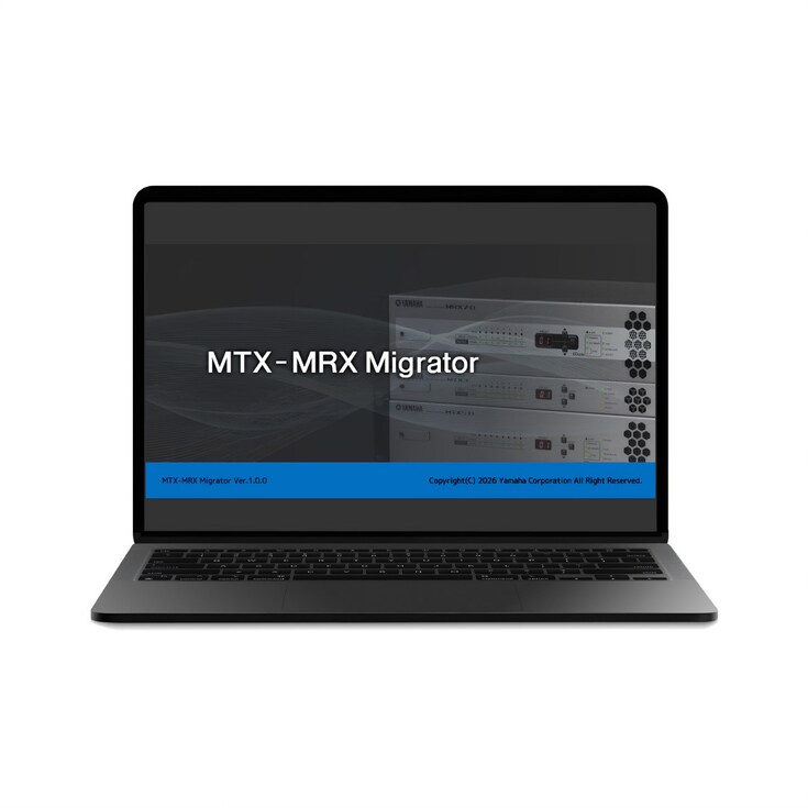 Software Editor Yamaha MTX-MRX Migrator