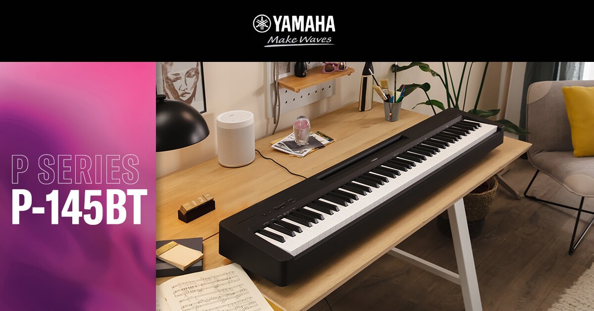 P-145BT - Descrição - Série P - Produtos - Pianos - Yamaha - Brasil