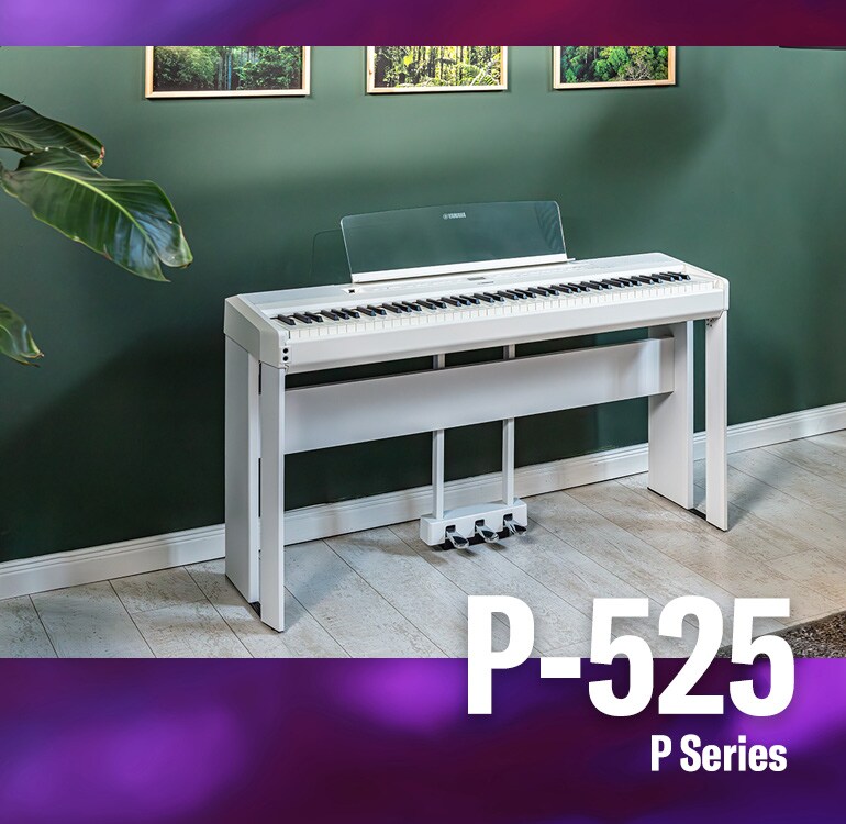 P-525 - Descrição - Série P - Produtos - Pianos - Yamaha - Brasil