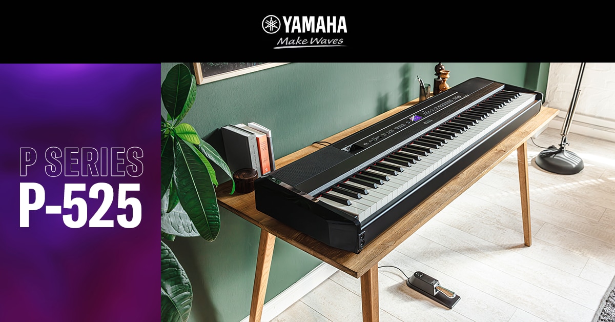 YAMAHA P-525 ステージピアノ　純正スタンド付 P-525 - Especificações - P Series - Pianos - Instrumentos