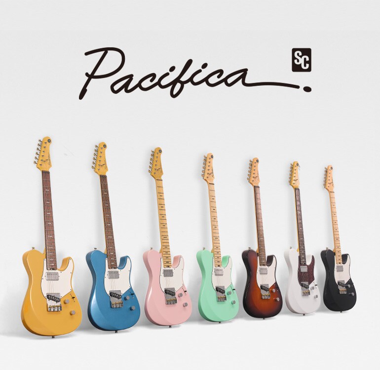 YAMAHA pacifica SC standard plus サンバースト Pacifica SC - Descrição - Guitarras Elétricas - Produtos - Violões