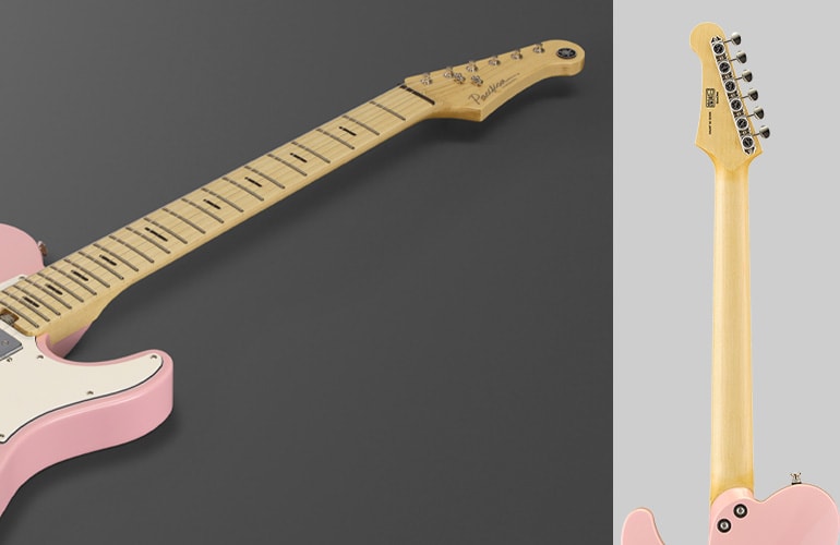 Foto em close-up do formato do braço da Pacifica SC Professional