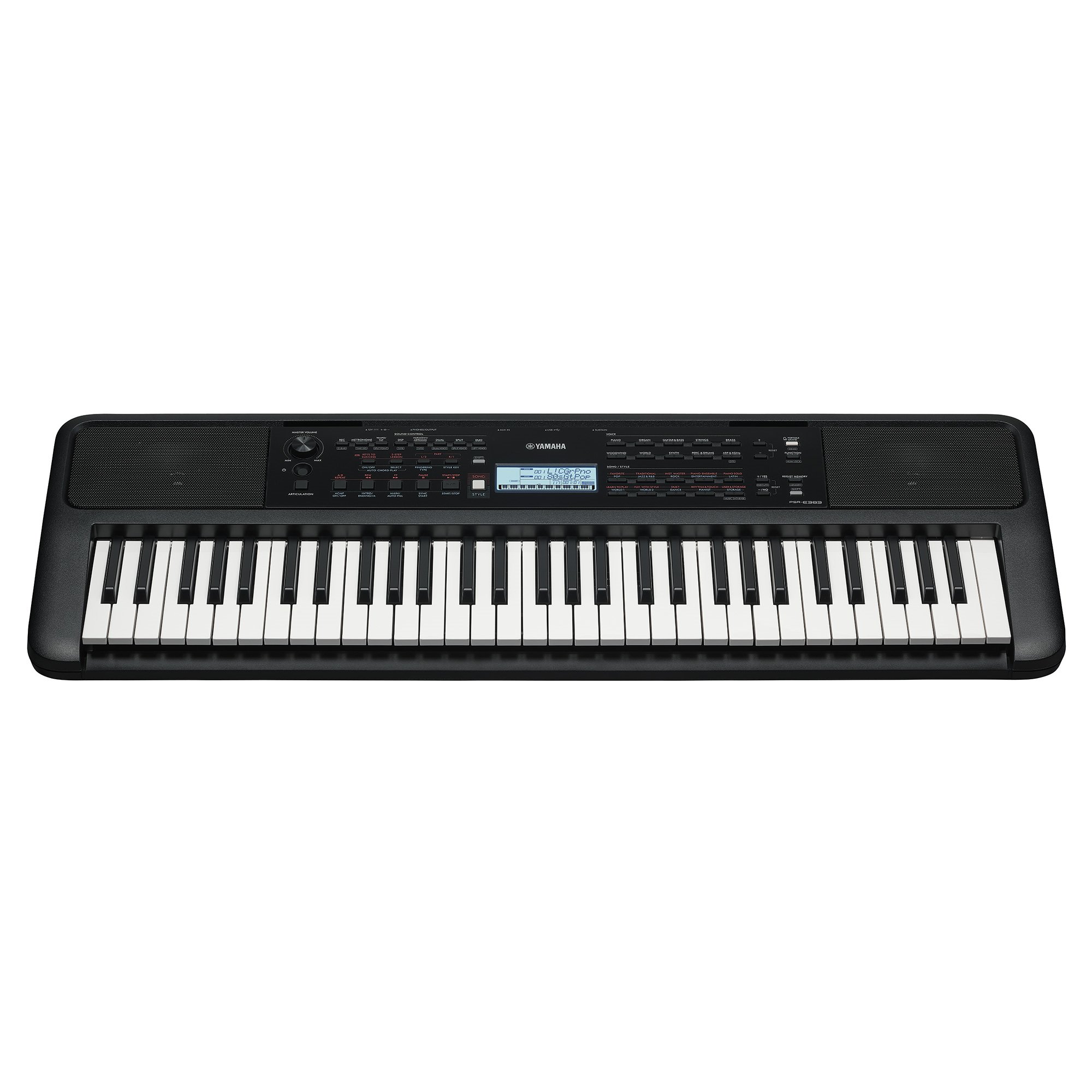 Yamaha PSR-E383 61鍵 キーボード PSR-E383 - Descrição - Teclados Portáteis - Teclados
