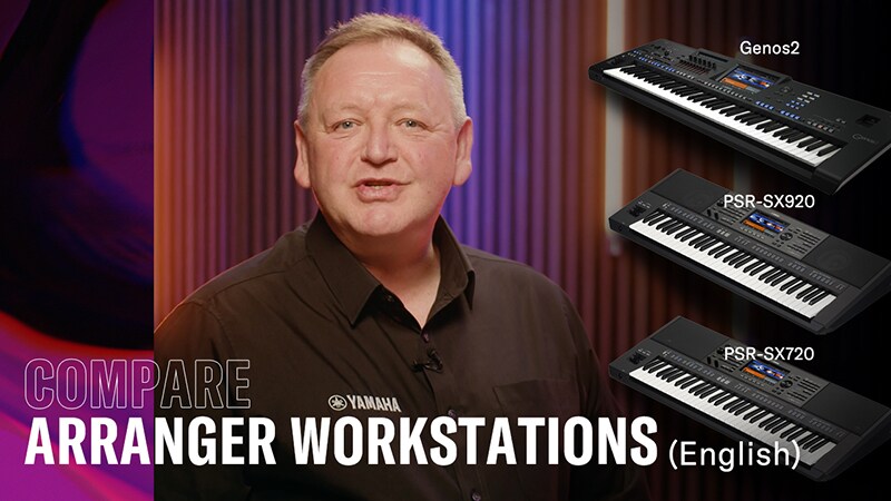 Comparativo de Arranjadores Workstation - Inglês