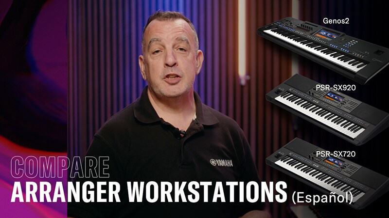 Comparativo de Arranjadores Workstation  - Espanhol