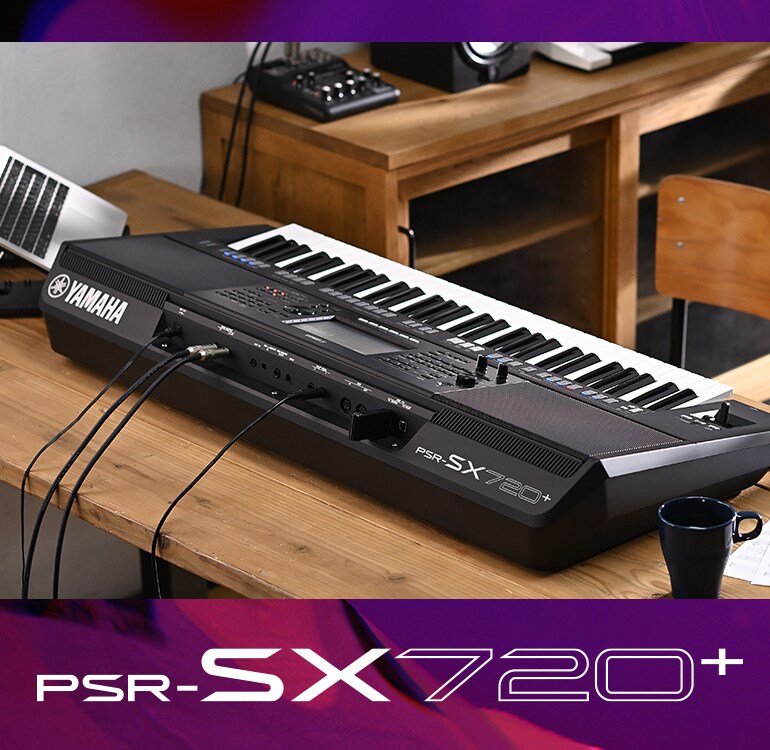 Arranjador Workstation Yamaha PSR-SX720+